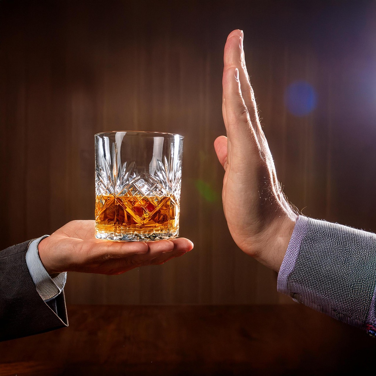 Alcohol addiction treatment with laser therapy